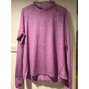 Nike DriFit Running Hoodie Size XLarge Purple